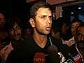 Injured Rahul Dravid returns home