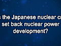 Curiosity: John Hamre: Japan and Nuclear Power Development