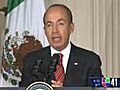 Barack Obama recibe al mandatario mexicano,  Felipe Calderón