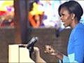 VIDEO: Michelle Obama pays tribute to Soweto