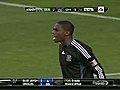 SAVE: Sean Johnson makes early stop