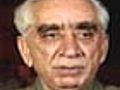 Jaswant Singh on BJP’s economic agenda