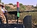 Rebels train near Misrata