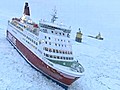 Cruise Ship Stuck in Moving Ice