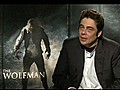 Behind the &#039;Wolfman&#039; Mask with Del Toro