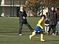 Domenech makes comeback... with under-11s