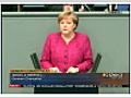 German Chancellor Merkel on Energy and Nuclear Policy