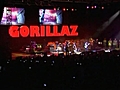 Gorillaz play world tour