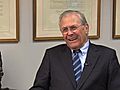 Rumsfeld on the book tour and media