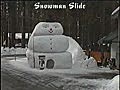 Snowman Slide In South Lake Tahoe
