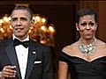 The Obamas Meet the Queen For Dinner