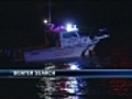 Crews search waters off Fall River for missing boater