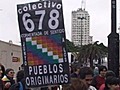 Miles de indígenas se movilizan en Argentina para denunciar olvido que sufren