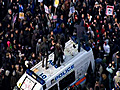 Raw Video: British students protest tuition hike