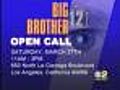 Open Casting Call To Be Held For &#039;Big Brother 12&#039;