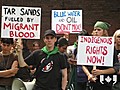 G8-G20 protesters take &#039;toxic tour&#039; of Toronto