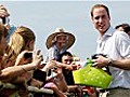 Prince William continues Australian tour