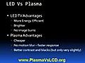 LED Vs Plasma - Which Is Better?