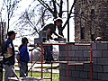 Students build Hate Wall