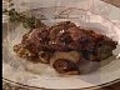 Fireplace Roasted Duck with Sauteed Porcini Mushrooms