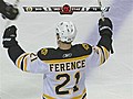 Bruins goal: Andrew Ference