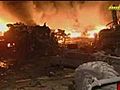 Libyan base 'hit by coalition air strike'