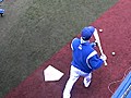 ベイ☆土肥、バント練習2008.04.13