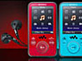 Three New Sony Walkman MP3 Players