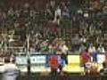 UCLA Volleyball Player Goes Flying Into Crowd