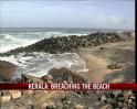 Concrete killing Kovalam beach