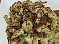 Recipe:  Pan-Roasted Cauliflower With Golden Raisins