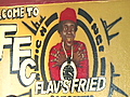 Flav’s fried chicken is burnt