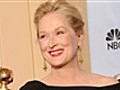 2010 Golden Globes: Backstage With Meryl Streep