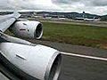 Iberia A340-600 take off from Sao Paulo Guarulhos-GRU (great spool up sound)