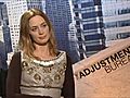 Adjustment Bureau: Emily Blunt interview