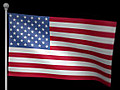 USA Flag Stock Footage