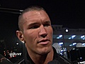 WWE Monday Night Raw - Scott Stanford Interviews Randy Orton