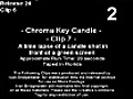 Stock Footage - Chroma Key Candle (2007)