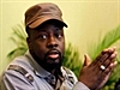 Wyclef Jean shot in hand in Haiti