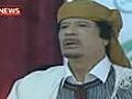 Gaddafi in new TV address