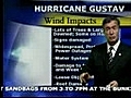 hurricane gustav central louisiana prelandfall update