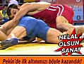 Ramazan Sahin Olimpiyat Sampiyonu!..