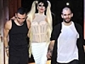 Lady Gaga lights up the catwalk in Paris