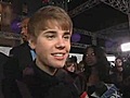 Bieber shows star power at LA premiere