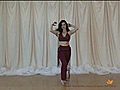 Drum Solo Belly Dance Choreography Lesson - Part 1