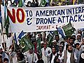 Raw Video: Pakistanis Protest U.S. Drone Attacks