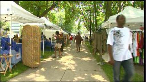 Annual Dusable Museum Arts and Crafts festival held