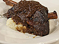 Morrocan Haroseth-Braised Lamb Shanks