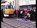 Man Pulls Tram With Hair