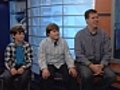 Author,  actors of &#039;The Diary of a Wimpy Kid&#039;